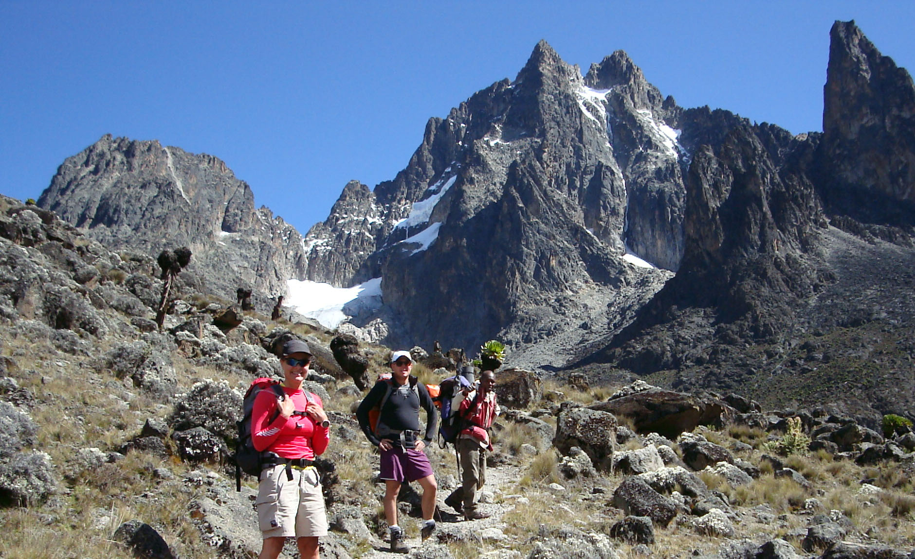 Climbing Mount Kenya