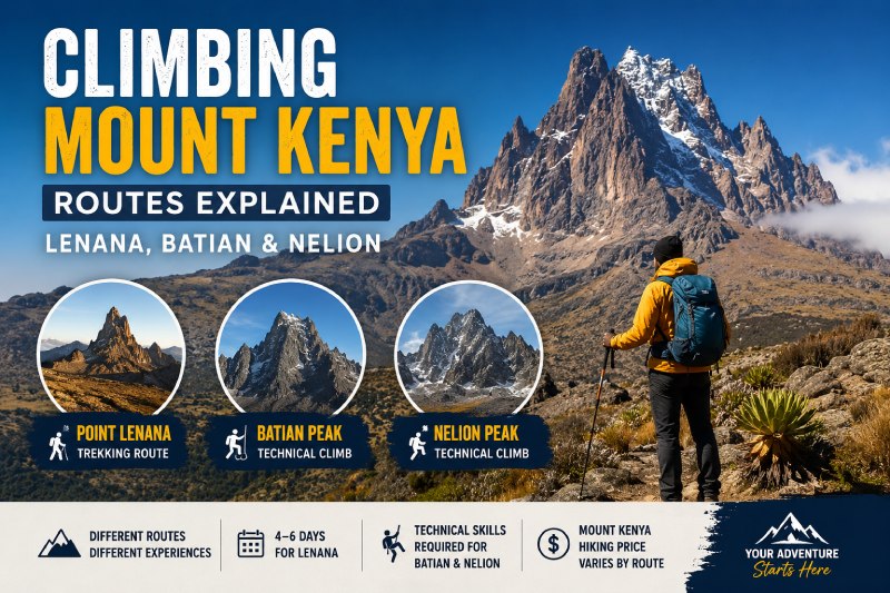 Climbing Mount Kenya